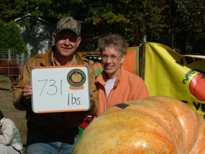 Giant Pumpkin 10th Place