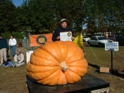 Giant Pumpkin 2nd Place