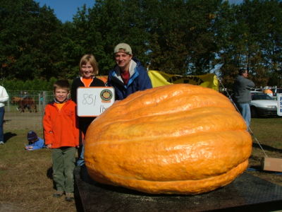 Giant Pumpkin 5th Place