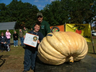 Giant Pumpkin 11th Place