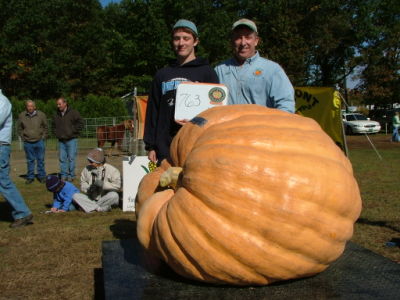 Giant Pumpkin 9th Place