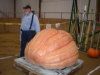 Bill Rodonis with his massive pumpkin.
