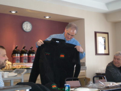 Kevin Companion receiving 