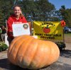 2nd Place Junior Grower Giant Pumpkin