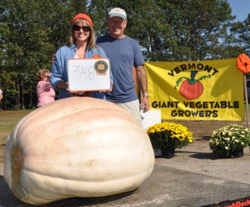 17th Place Giant Pumpkin